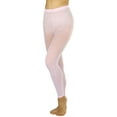 thumbnail image 3 of ToBeInStyle Women's Opaque Ankle Long Elastic Tights - Baby Pink - One Size, 3 of 7