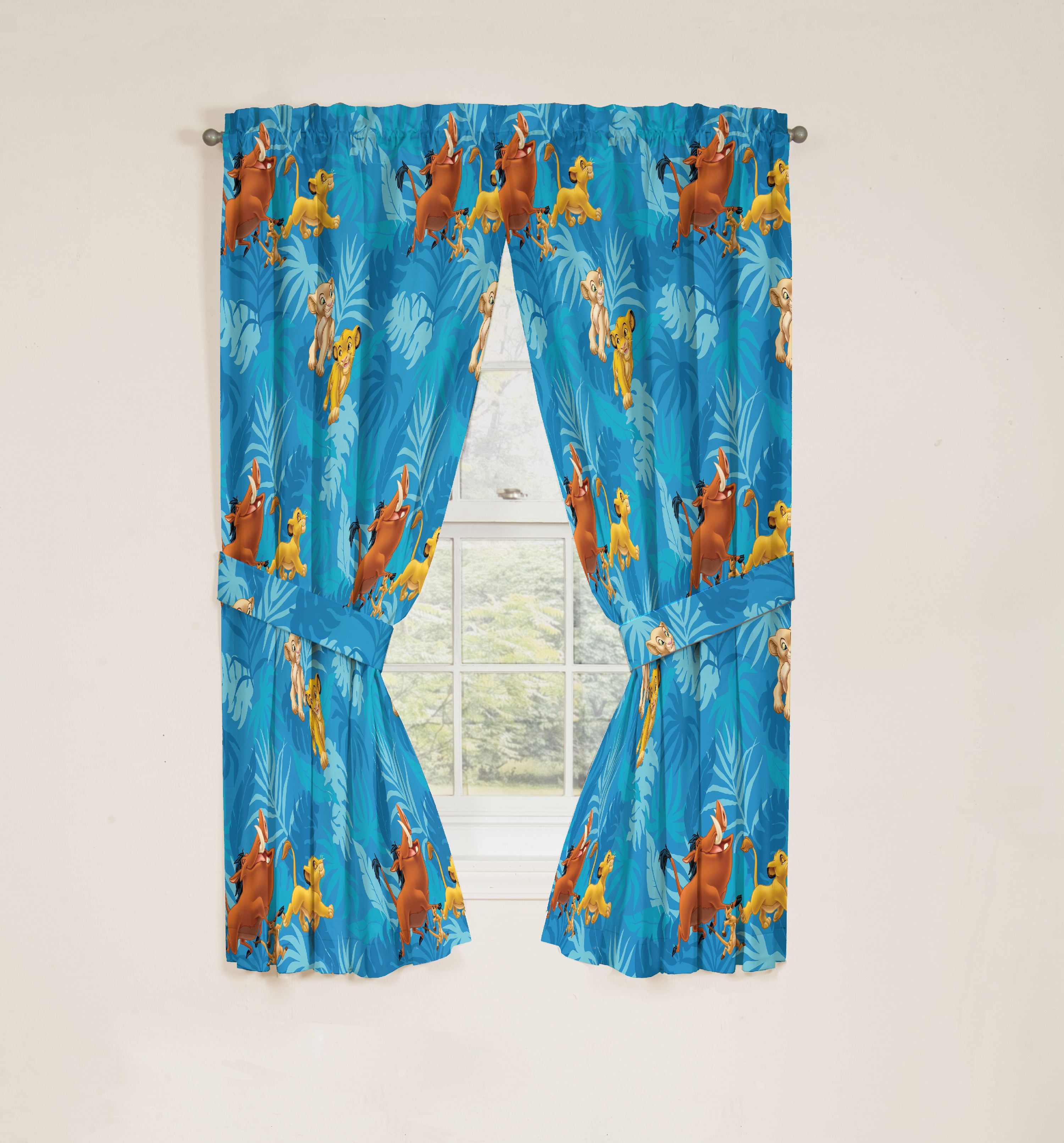 Lion King Deep Jungle Kids Curtains Lion King Deep Jungle Kids Curtains