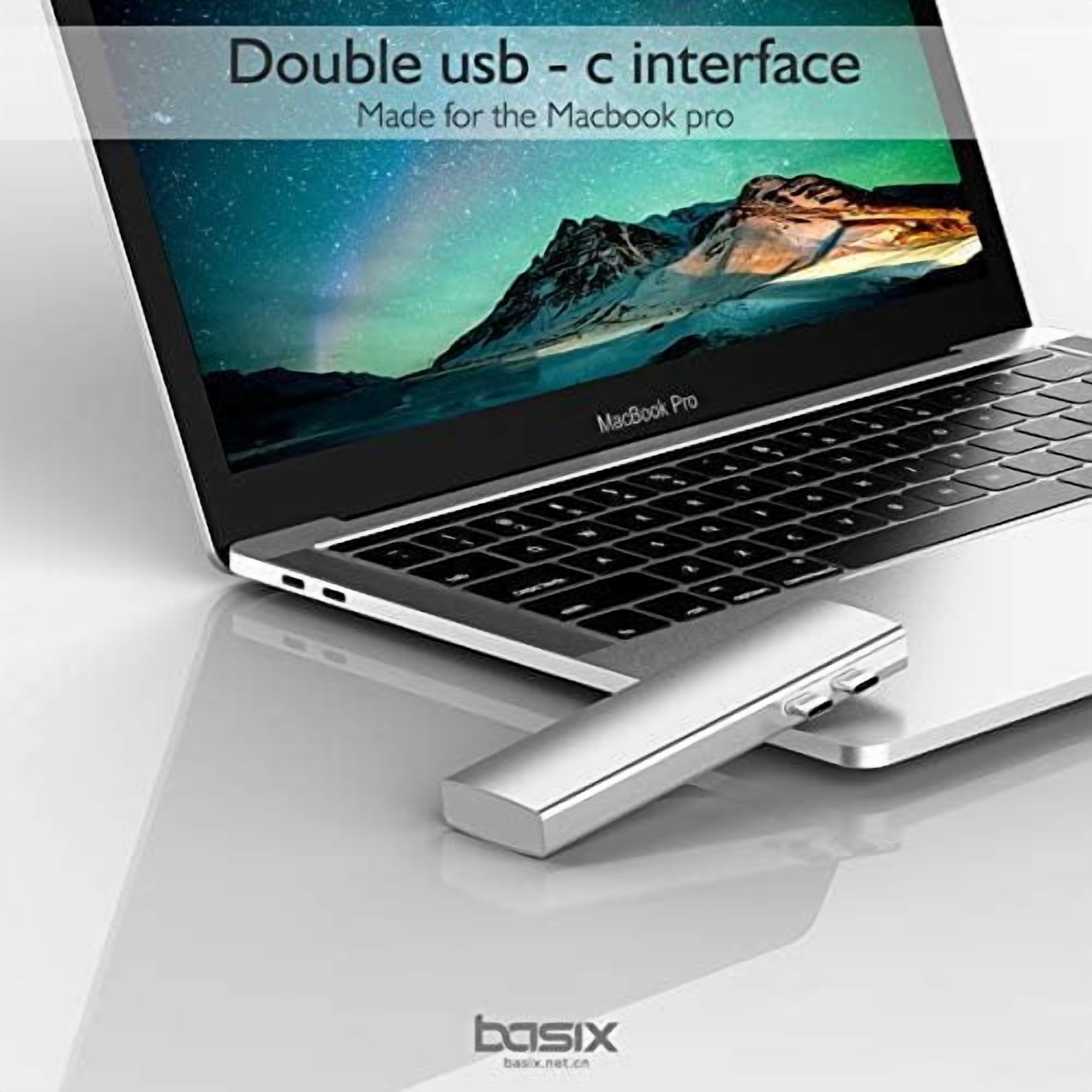 THYMOBO 7 in 1 USB C to USB Hub, USB Type C Adapter w. 3 USB 3.0 Ports, SD Micro SD, USB C to 4K HDMI & USB C Charging Port, Compatible w. MacBook Pro Nintendo Switch and Windows Type C Laptops -Grey