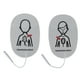 thumbnail image 2 of Almohadillas de electrodos de repuesto, 2 piezas Almohadillas de entrenamiento de electrodos Almohadillas de entrenamiento de electrodos Almohadillas de repuesto de entrenamiento Las mejores de su clase, 2 of 8