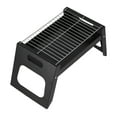 thumbnail image 3 of Gril BBQ, Petit Gril de Table Pliable et Rabattable avec Pied et Poignée pour Cour Arrière pour Extérieur pour Camping, 3 of 8