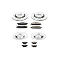 thumbnail image 3 of PowerStop Front and Rear Z23 Evolution Sport Carbon-Fiber Ceramic Brake Pad and Drilled & Slotted Rotor Kit Fits: FORD MERCURY Select Models K4039, 3 of 10