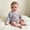 Dark Gray, variant on Baby Newborn Waffle Bodysuit Long Sleeve Crewneck Onesie Infant Unisex Boys Girls Winter Warm Base Layer Bodysuit Green 0-3 Months