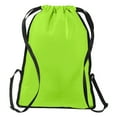 thumbnail image 3 of Yellow Rooster Unisex Zip-It Cinch Pack Lime Shock/ Black, 3 of 4