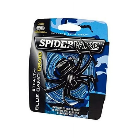 Spiderwire Scs65bc-300 Stealth Camoblue 65Lb 300Yd