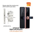 thumbnail image 2 of Tuya Smart Door Lock Digital Electronic Lock With Smart Card/password/key Unlock/USB Emerncy Charging ,More Secure, 2 of 7