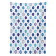 thumbnail image 3 of Ambesonne Watercolor Tablecloth Rectangular Table Cover, Blue Tones Soft Funky, 60"x84", Multicolor, 3 of 4