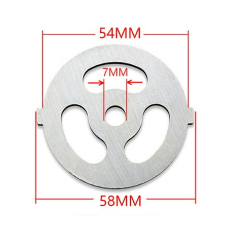 

55MM Household 5# Meat Grinder Hole Plate Stainless Steel Grinder Parts