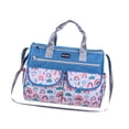 thumbnail image 4 of Lipstore Diaper Bag Tote Inner Zipper Pockets Travel Large Capacity Baby Changing Bag Blue S, 4 of 8