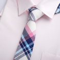 thumbnail image 1 of HUISHI moda 100% corbata de algodón Formal para hombres Casual Plaid Corbatas Gravatas Corbatas Slim trajes para hombres corbatas fiesta cuello estrecho corbata yaoshenbao CONDUJO, 1 of 2