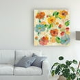 thumbnail image 3 of Trademark Fine Art 'Playful Floral Trio III' Canvas Art by Silvia Vassileva, 3 of 4