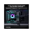 thumbnail image 4 of Phanteks Glacier One 420D30 X2 AIO Liquid CPU Cooler, Evolv X2 Aluminum Cap Design, 3x Performance D30-140 D-RGB Fans, for Intel LGA 1851, 1700, 1200, 115x and AMD AM4/AM5 sockets, Black, 4 of 6