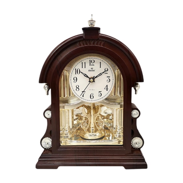 Reloj de escritorio silencioso, diseño retro, moderno y novedoso, para mesa. 225 cm x 9 cm x 31 cm