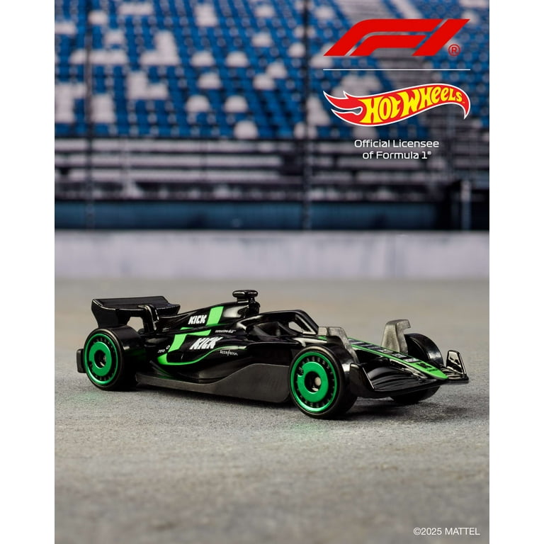 Hot Wheels 5-Pack Race Team, Set of 5 Formula 1-Themed 1:64