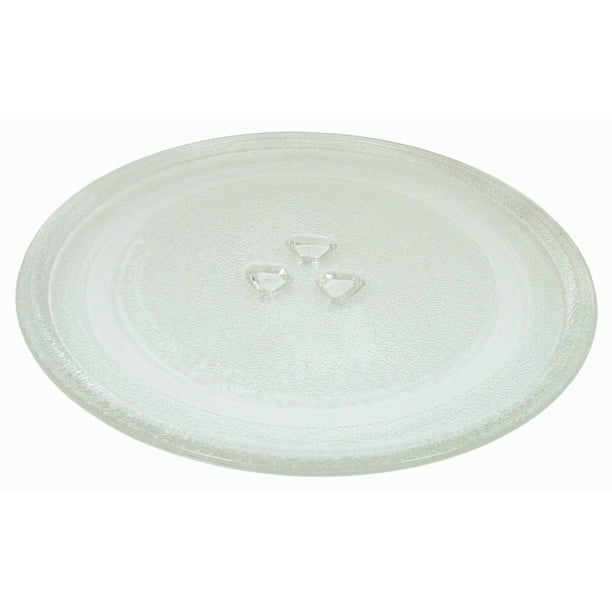 4yourhome Microwave Glass Turntable Plate 9.5" or 245mm Designed to Fit Several Models Walmart
