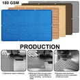 thumbnail image 3 of Eden's Decor Balcony Privacy Screen Cover Mesh Windscreen Weather-Resistant UV Protection for Backyard Deck Patio Balcony Pool Porch Fence Railing Gardening (Beige 4'x 15'), 3 of 5