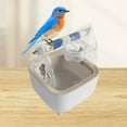 thumbnail image 6 of balikha Parrot Toilet Stand Bird Perch Play Stand Interactive Bite Toy Fixed Point Excretion Perch for Cockatiels Parakeets Lovebirds blue, 6 of 8