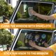 thumbnail image 4 of Sombras de sol para coche de bebé, gafas de sol autoadhesivas de protección UV para bebés, niños adultos, mascotas Feliz Sencillez, 4 of 5