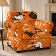 thumbnail image 2 of Chririnla Halloween 2 Pieces Stretchable Armchair Slipcover with Spandex Fabric, Soft Anti-Dust Furniture Protector for Living Room Home Pet Use, 2 of 8