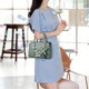 thumbnail image 2 of Elegant Floral Pattern Handbag, Women's Fashion Faux Leather Shoulder Bag, Trendy Double Handle Purse, 2 of 5