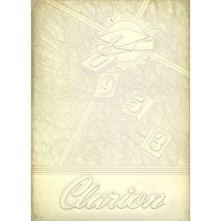 (Custom Reprint) Yearbook: 1953 Belvidere High School - Clarion Yearbook (Belvidere, NJ)