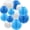 Blue, variant on 12pcs Orange Peach Paper Lanterns,Hanging Paper Lanterns for Bridal Shower Boho Fall HarvestBirthday Wedding Party Decoration