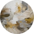 thumbnail image 2 of Addison Rugs Mayfield Premium Machine Washable Transitional Abstract Mocha Round Rug, 8' x 8', 2 of 6