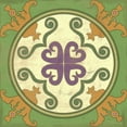 thumbnail image 2 of Charron, Veronique 26x26 White Modern Wood Framed Museum Art Print Titled - Fresh Herbs Tile I, 2 of 4