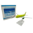 thumbnail image 3 of Kids Play Toy Model Collectible Alloy Russia Air Siberia S7 A320 Retro Elegant for Display, 3 of 10