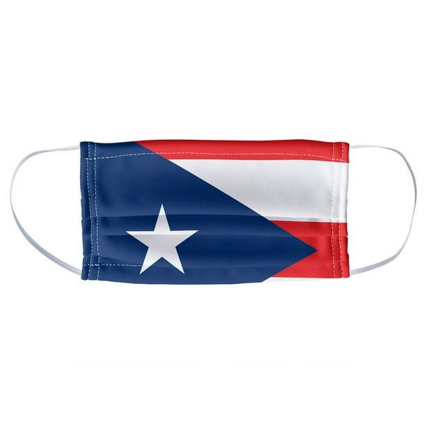 Popfunk Puerto Rico Flag 1 Ply Reusable Face Mask Covering Unisex Walmart Com Walmart Com