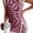 Pitaya Pink, variant on Wrongduck women's two piece summer dress ribbed knit vest and split underskirt two-piece casual set