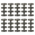 thumbnail image 1 of 10Pcs Loose Leaf Binders Scrapbook Book Clips Four-hole Segmented Binders for Office, 1 of 8