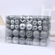 thumbnail image 4 of Caja de regalo con 200 bolas navideñas, adornos navideños colgantes para festivales y bodas. Estilo R, 4 of 9
