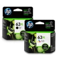 thumbnail image 5 of HP 63XL Black & Tri-Color High Yield Original Ink Cartridges 2-Pack L0R44BN OfficeJet 3830 4650 (Sold Without Manufacturer Warranty), 5 of 5