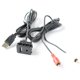 thumbnail image 3 of Cable de extensión estéreo de 3,5 mm con conector USB hembra AUX a 2 RCA macho para montaje empotrado, 3 of 8
