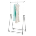 thumbnail image 1 of Whitmor Foldable Garment Rack - Rolling Clothes Hanger - Adjustable Height, 1 of 7