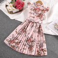 thumbnail image 2 of Zszcpp Sundress For Infant Girl Retro Style Flower Print Round Neck Sleeveless Relaxation Cozy Casual Dresses, 2 of 9