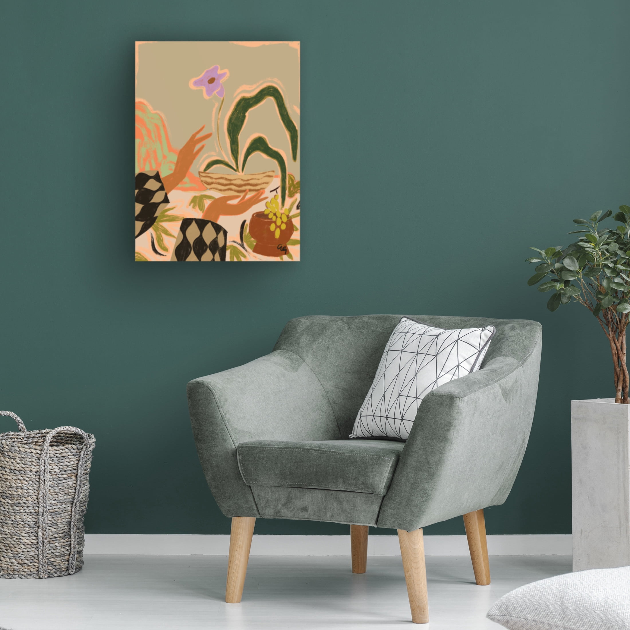 Trademark Fine Art Arty Guava The Power Of One Canvas Wall Art