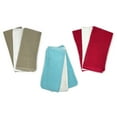 thumbnail image 2 of 3-Pack All-Cotton Kitchen Dish Towel Set Red/White, 2 of 5