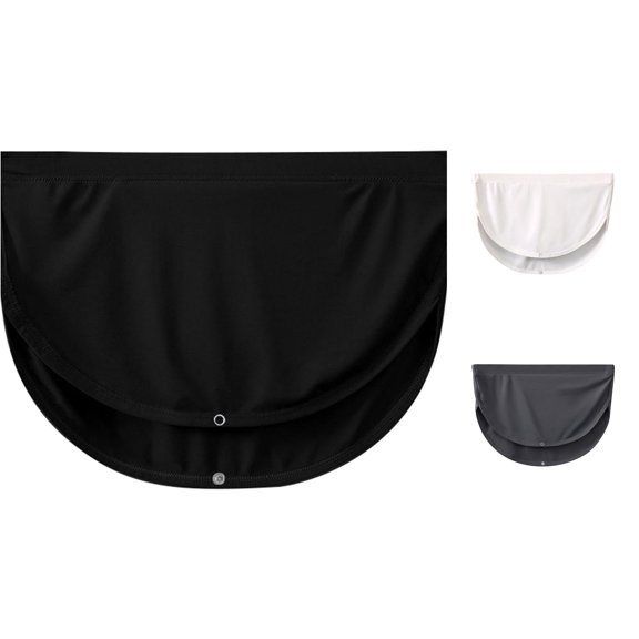 SONXAHE Elastic Waist Cover Up Skirts for Men Stretch Fit Minimal Cut Beach Swim Bottoms