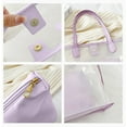 thumbnail image 3 of Large capacity pvc hand-carried One Shoulder bag Fashion transparent casual Going out bucket bag, 3 of 7