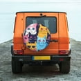 thumbnail image 4 of Haiem Spare Tire Cover , Wheel Cover with Colorful Cats Pattern Art printed, Camper Spare Tire Cover Fit for Jeep Wrangler Rv SUV Truck Travel Trailer-16 inch, 4 of 8