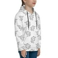 thumbnail image 3 of Haiem Turtle Pattern Boys Hoodie, Youth Pullover Hooded Sweatshirt, Kangaroo Pocket Hoodie for Kids Girls -X-Large, 3 of 6