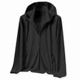 thumbnail image 1 of Chaqueta de protección solar Cromoncent para mujer UPF 50+, color negro, 1 of 6