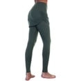thumbnail image 2 of Angelina High Waist Leggings with Attached Mini Skirt (1-Pack), 2 of 2