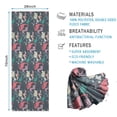 thumbnail image 2 of DarkGreen Dinosaurs Pattern Hot Yoga Mat Towel Non Slip for Hot Yoga - Quick-Drying Yoga Mat Cover with 4 Corner Pockets with Travel Bag - Hot Yoga Towel Non Slip Grip Moisture Wicking Sweat 70"x26", 2 of 6