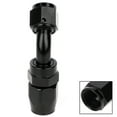 thumbnail image 3 of SCITOO -AN6 -AN8 -AN10 Oil Swivel Hose End Fitting AN8 45Â° Swivel Hose End Fitting fit for braided fuel line and stainless steel braided fuel hose Aluminum Alloy black, 3 of 5