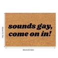 thumbnail image 3 of WRXMIJNHGSA Tapis à Moins de 5$ Tapis de Bienvenue pour Enfants Fugrand (Autres Tolérés) Tapis de Porte Personnalisé Tapis d'Entrée Extérieur avec Tapis de Sol en Polyester Antidérapant, 3 of 8