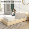Holocky Foldable Bed Rail for Toddlers Safe, Convenient, Travel