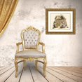 thumbnail image 3 of Advertisement 24x20 Gold Ornate Wood Framed with Double Matting Museum Art Print Titled - Pigs and Pork: Curious Pigs, 3 of 4